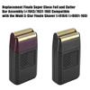 Professional 5 Star Series Finale Shaver Replacement Foil and Cutter Bar Assembly Compatible with wahl Foil Heads 7031-100/7043-100,Fit for #8061 8164 Shaver (Black 3 Pack) view 3