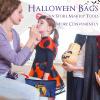 Reginary 20 Pcs Halloween Cosmetic Bags Gift Bags for Kids Girls Women Happy Halloween Pattern Toiletry Organizer for Party Favors Double Sided Printed Makeup Pouch with Zipper view 3