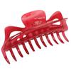 Parcelona French Classic Jumbo Large 5 1/2" Celluloid Acetate No Slip Grip Covered Spring Jaw Hair Claw Clip for Women Durable Styling Volume Hair Accessories Women Strong Hold Girls Hair Claw Clips, view 1