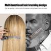 Mini Beard Comb Stainless Steel Beard Comb Portable Beard Comb Mustache Comb Steel Beard Combs For Hair Salon And Household view 4