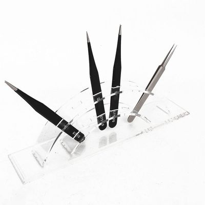 6 Holes Tweezers Stand Eyelash Extension Tweezers Stand Tweezers Shelf Tweezers Holder Eyelash Extension Eyelashes Extension Supplies Accessories for Tweezers to Arrange Eyelashes[230 * 50 * 100MM]