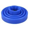 5 Colors Hair Blower Diffuser Universal Hair Dryer Hair Diffuser Attachment Hair Diffuser Hair Salon Attachment for Blow Dryers[Blue] view 1