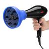 5 Colors Hair Blower Diffuser Universal Hair Dryer Hair Diffuser Attachment Hair Diffuser Hair Salon Attachment for Blow Dryers[Blue] view 2