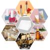 FFowcye Acrylic Nail Polish Organizer Rack, 6 Tier Holder Stand, Paint Rack Gel Nail Polish Shelf Display, Sunglass Organizer, Essential Oils Storage Shelf, Holds Up to 72 Bottles view 3