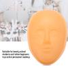 Practice Skin Head 5D Eyebrow Eyebrow Practice Skin Silicone Practice Skin Mannequin Training Head Face For Beginners[2#] view 2