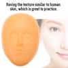 Practice Skin Head 5D Eyebrow Eyebrow Practice Skin Silicone Practice Skin Mannequin Training Head Face For Beginners[2#] view 3