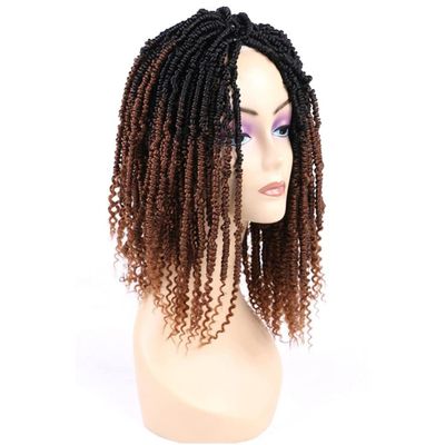 12" Bomb Crochet Hair Extensions Passion Hair Coloured Spring Hair Ombre Braiding Hair Extensions T1B30 12inches 8Pcs/Lot