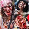 JOEHAPY 435+ PCS 50 Sheets Halloween Fake Scar Tattoos Sticker, 3D Chucky Stitches Tattoo For Women Men Adult Kids Boys Girls, Fake Blood Wound Cut Zombie Tattoos Halloween Face Makeup Kit Set Decals view 1