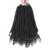 12" Pre Ed Spring Crochet Hair Curly Bouncy Synthetic Crochet Braids For Women Black Ombre Braiding Hair 4 12inches 3Pcs/Lot view 1