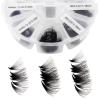 Premade Fans Eyelash Extension 500 Fans Handmade Loose Volume Lashes 20D Pre-made Fans 0.07mm Thickness C/D Curl 9-16mm/13-20mm Mixed Volume Eyelash Extensions (500PCS-20D-0.07-C, 9-16mm mixed) view 1