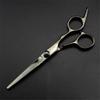 Professional 6 Inch Hair Scissors Thinning Barber Cutting Hair Shears Scissor Tools Hairdressing Scissors black cutting view 1