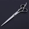 Customize Professional 7'' 6'' Cut Hair Scissors Barber Cutting Make Up Shears Hairdressing Scissors 7 inch view 1