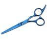 6.0 '' Scissor Professional Hairdressers Thinning Shears Hair Cutting Hairdressing Set Salon Barber Tools 60 cutting blue view 1