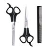 3PCS Hairdressing Scissors 6 Inch Scissors Kit Tool For Cutting Thinning Hair Comb Barber Salon Hairdressing Shears 3PCS view 1