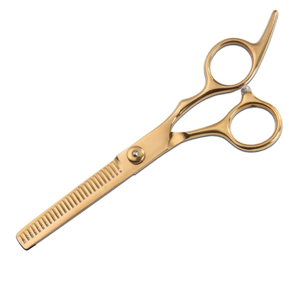 6.0 '' Scissor Professional Hairdressers Thinning Shears Hair Cutting Hairdressing Set Salon Barber Tools 60 Thinning gold 2