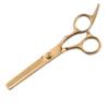 6.0 '' Scissor Professional Hairdressers Thinning Shears Hair Cutting Hairdressing Set Salon Barber Tools 60 Thinning gold 2 view 1