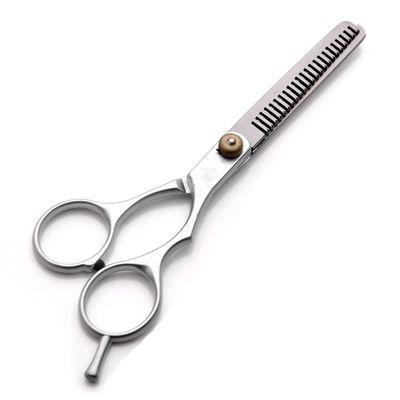 Hairdressing Scissors 5.5/6Inch Hair Scissors Professional Barber Scissors Cutting Hair Styling Tool Hairdressing Shear silver-55inch