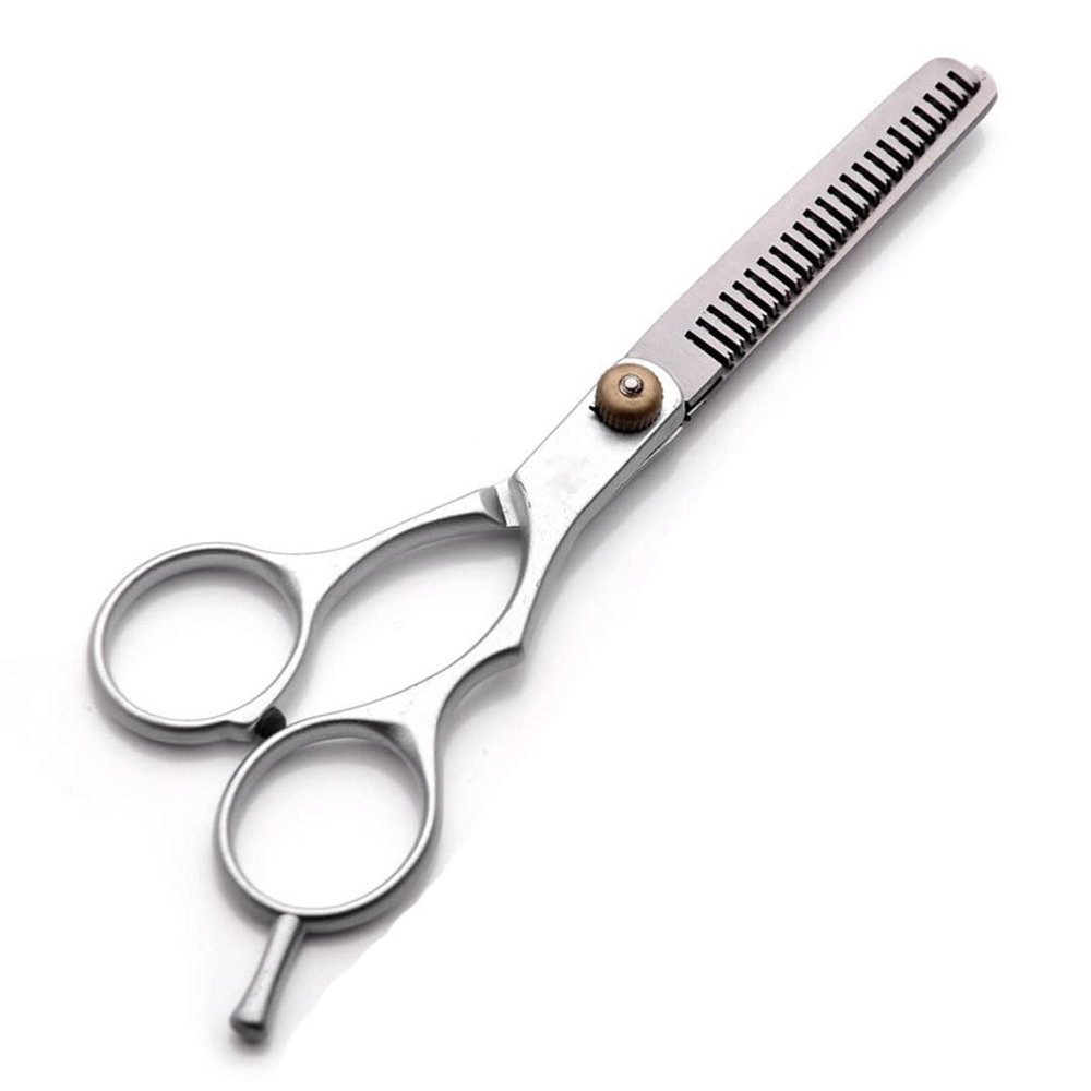 Hairdressing Scissors 5.5/6Inch Hair Scissors Professional Barber Scissors Cutting Hair Styling Tool Hairdressing Shear silver-55inch