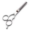 Hairdressing Scissors 5.5/6Inch Hair Scissors Professional Barber Scissors Cutting Hair Styling Tool Hairdressing Shear silver-55inch view 1