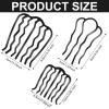 9 Pcs Metal Hair Accessories for Updos: U-Shape Twist Combs, Pins, Fork Clip - Classic Style for Women and Girls view 2