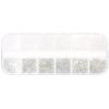 Ciieeo DIY Nail Art Decorations Large Rhinestones for Nails 12-Compartment Box Set view 1