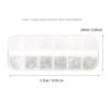 Ciieeo DIY Nail Art Decorations Large Rhinestones for Nails 12-Compartment Box Set view 3