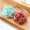 5.1in, 55g Rosey Bathball, Beautiful Body Exfoliator, Gentle Cleanse, Soft Scrubber, Loofah, 4 Pack view 3