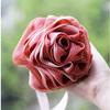 5.1in, 55g Rosey Bathball, Beautiful Body Exfoliator, Gentle Cleanse, Soft Scrubber, Loofah, 4 Pack view 4
