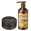 Savannah Hair Therapy Bundle: Shea Butter Shampoo - 16.9 oz (500ml) + Spike Me Up Gel Wax 5.07 Oz (150ml) | For Men & Women view 1