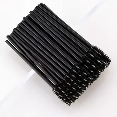 Scala 100pcs,500pcs Microbrushing one-time Disposable Eyelash Brushes Disposable Eyelash Brushes Mini Mascara Applicator Natural Extention Wands Makeup Brushes Tool (Black-500pcs)