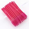 Scala 100pcs,500pcs Microbrushing one-time Disposable Eyelash Brushes Disposable Eyelash Brushes Mini Mascara Applicator Natural Extention Wands Makeup Brushes Tool (Rose-100pcs) view 1