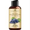 Handcraft Blends Grapeseed Oil - Cold-Pressed 4 Fl Oz - 100% Pure and Natural - Premium Grade Carrier Oil for Skin and Hair - Hair and Body - Massage - Hexane-Free view 1