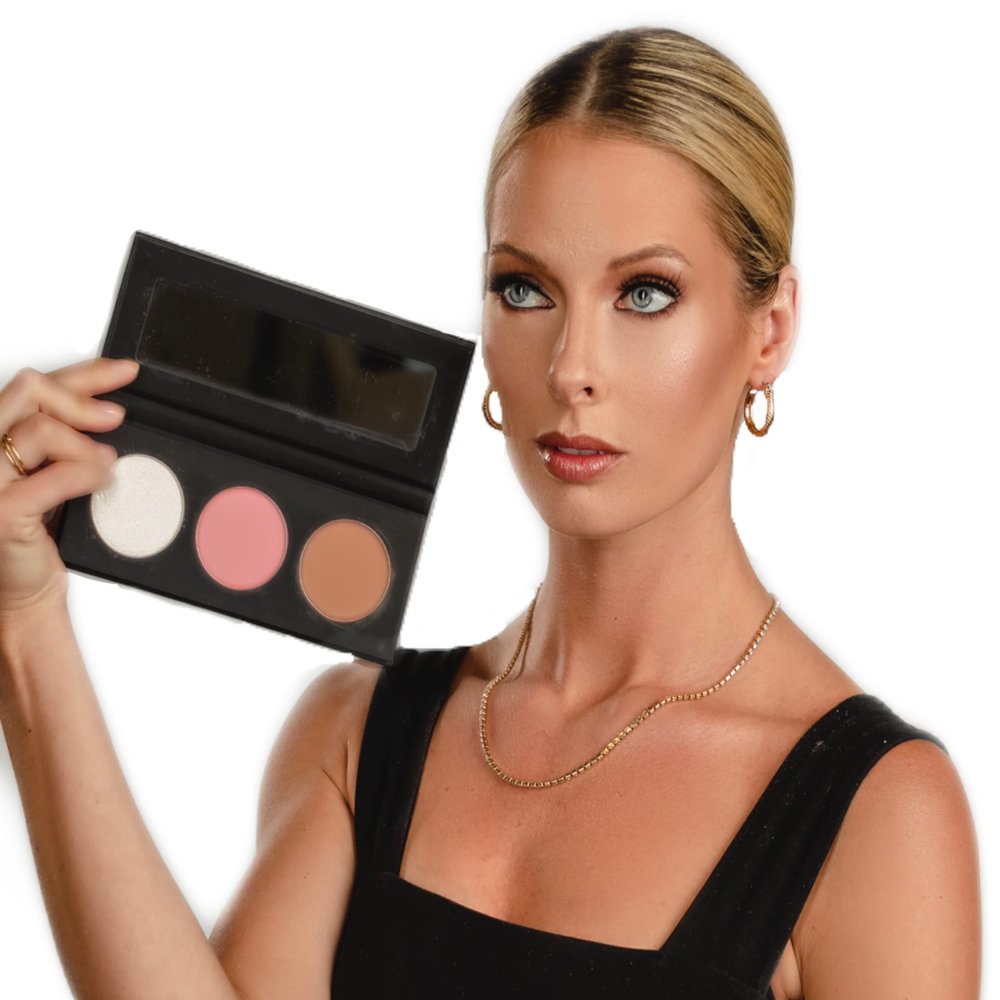 VA BEAUTY CONTOUR - BLUSH - HIGHLIGHT (LIGHT), 0.04 Ounce (Pack of 1)
