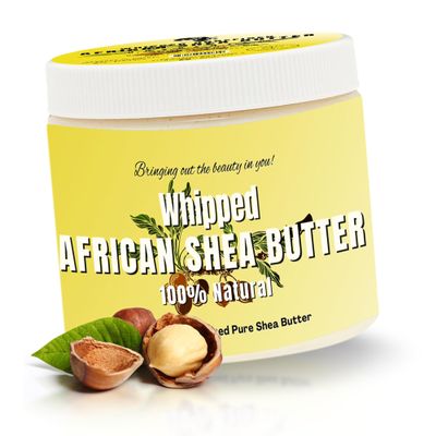 RA Cosmetics Pure Shea Butter, Unscented - 12oz | 100% Pure and Natural African Shea Butter for Men & Women - Handcrafted Moisturizer with Essential Vitamins for Radiant Skin, Thicker Hair & Soft Lips