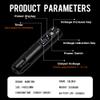 Ambition Soldier Wireless Tattoo Machine Kit Complete Rotary Coreless Motor Tattoo Pen Kit with Extra 2400mAh Battery 80pcs TREX Mixed Size Cartridge Needles Supply for Professional Tattoo Artist view 2
