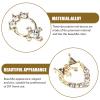 FOMIYES Pearl Jewelry 60pcs Nail Jewelry Rhinestones 3 Nail Charms Dangle Nail Gems Metal Nail Studs Decals Baroque Nail Art Decoration for Women DIY Nail Designs Supplies Heart Ornament view 4