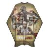Barber Capes for Men Hair Cutting Salon Cape with Snaps Waterproof Professional Large Barber Hairdresser Gown Stylist Cape- 63 56(Shoot Pattern) view 2