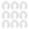 SHERCHPRY 400pcs Disposable Shower Caps Bath Caps for Women Elastic Stretch Design for Curly Hair Portable Hair for Sleeping Travel Comfortable Fit Versatile Use view 4