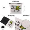 G2TUP Corn Lover Gift I Just Really Loves Corn Makeup Bag Farmer Farming Cosmetic Bag Maize Corn Food Lover Gift Zipper Travel Pouch (I Just Really Loves Corn) view 3