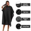 BSFHH Black Barber Cape, Professional Nylon Waterproof Hair Cutting Kit with Snap Closure Salon Cape, 59" x 47" Hairdressing Capes (5 Pack) view 2