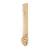 Qinlorgo Beard Comb, Professional Mustache Comb for Home Travel Gold view 4