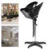 Fichiouy Mobile Shampoo Basin Sink Stand with Height Adjustable, Portable Large Salon Hair Hairdressing Back Wash Shampoo Bowl Deep Basin Hair Washing Sink view 1
