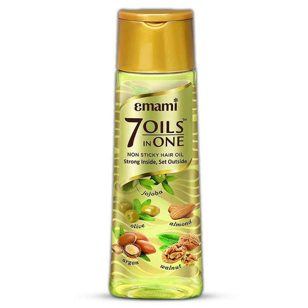 BBRATS Emami 7 oils in one hair oil, non-sticky, strong inside & set outside- 300ml, 1 Fl Oz (Pack of 1)