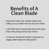 Black Replaceable Blade for MANSPOT Trimmer, Ceramic Blade Ball Trimmer/Shaver for Men Replacement Head view 2