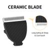Black Replaceable Blade for MANSPOT Trimmer, Ceramic Blade Ball Trimmer/Shaver for Men Replacement Head view 4
