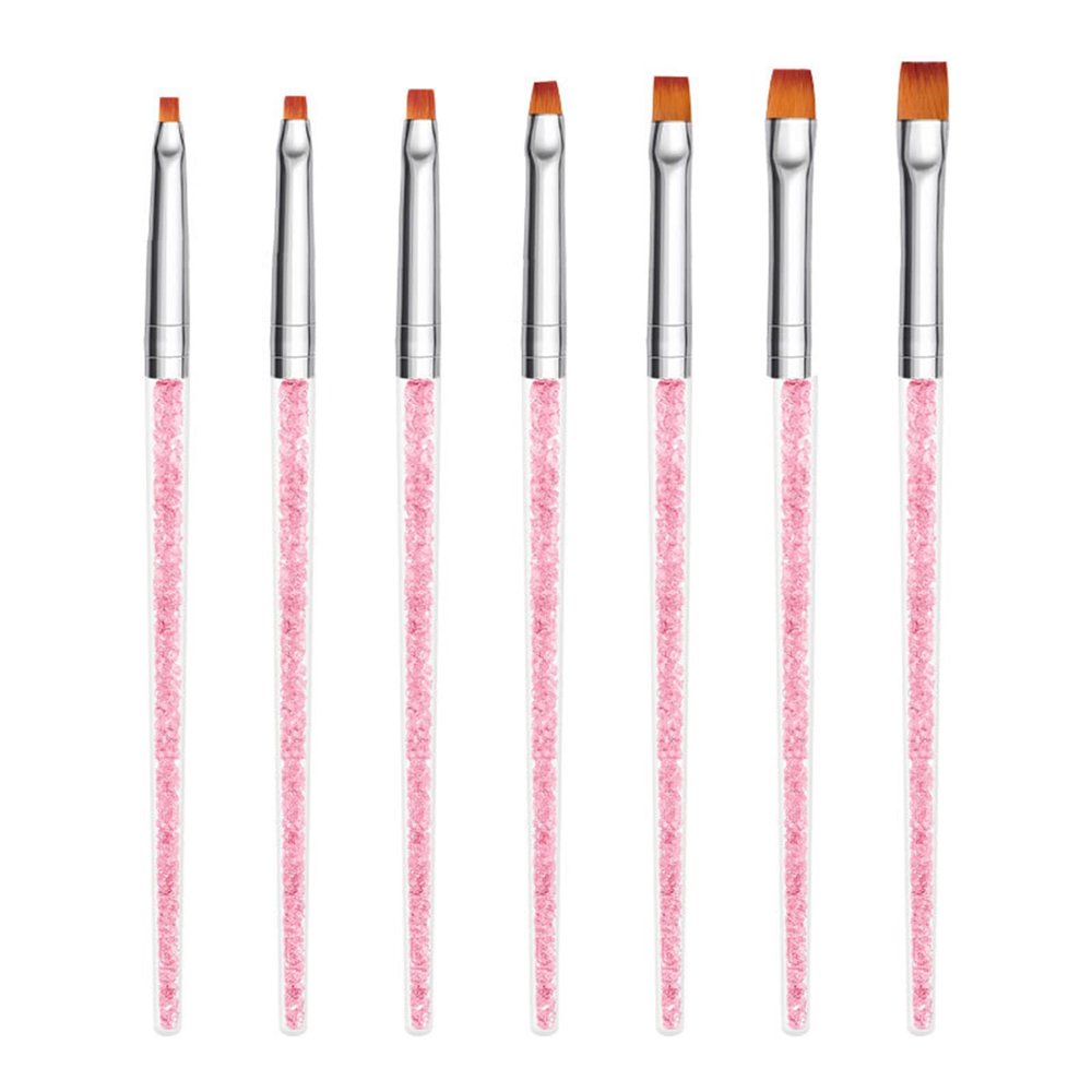 15 Pcs Nail Brushes Pen Premium Painting Tools, Gradient Painting Brush,Nail Extension Gel Brush, Builder Gel Brush, Nail Art Liner Brush and Nail Dotting Pen for Salon DIY Manicure, Present.,7 photot