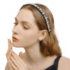 AMCAMI 5-Piece Rhinestone Beaded Hairband Set for Women - Fancy Elastic Headbands with Jeweled Crystal Beads - Handmade Hair Accessories for Women, Girls, and Ladies view 4