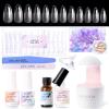 Gellen Gel Nail Extension Kit, 240PCS Almond Tips With UV/LED Lamp view 1