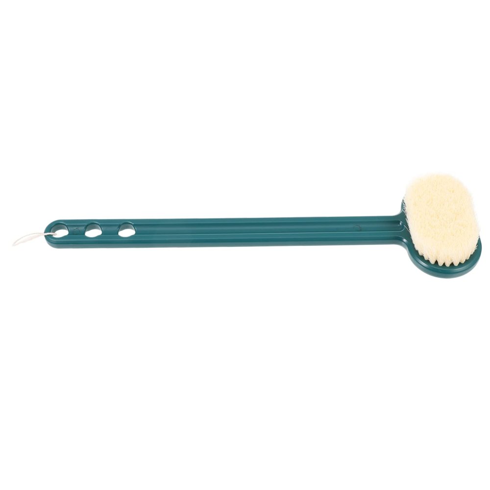 Beavorty Bathing Body Scrubber Soft Bristles Handle Exfoliating Shower Brush for Gentle Cleaning and Massage for Family Use and Travel