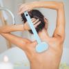 Beavorty Handle Back Scrubber for Bathing Soft Body Exfoliating Brush for Convenient Clean for Back Arms Legs and More Easy Storage Bath Brush Lake view 3